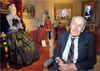 Britain's oldest man and WW1 veteran, Henry Allingham, begins 111th birthday celebrations with a visit to Yesterday's World