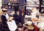 The Victorian kitchen at award-winning Yesterday's World, Battle