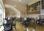 1930s style Nippy's Tea Room at Yesterday's World, in Battle, East Sussex