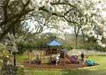Childrens' Play Area and Country Garden at Yesterday's World, in Battle, East Sussex