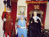 Queen Mum, Sylvia Kilby, our No.1 Customer Services Assistant, dressing up to celebrate the Queen Mother's 100th birthday