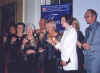 Celebrating winning Visitor Attraction of the Year in the SEETB England for Excellence Awards, 2002