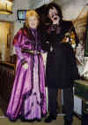 Christmas late night shopping Fancy Dress, 1999, 'Mad Musician & Wife'