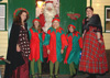 Santa and friends