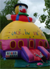 Jack in the Box bouncy castle