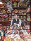 The Grocer hard at work in his 1930's store