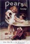 Pear's Soap - The Bath, His Turn Next - metal reproduction advertising sign - available to buy online at Yesterday's World.