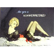 Schwepp's metal reproduction advertising sign - available to buy online at Yesterday's World.